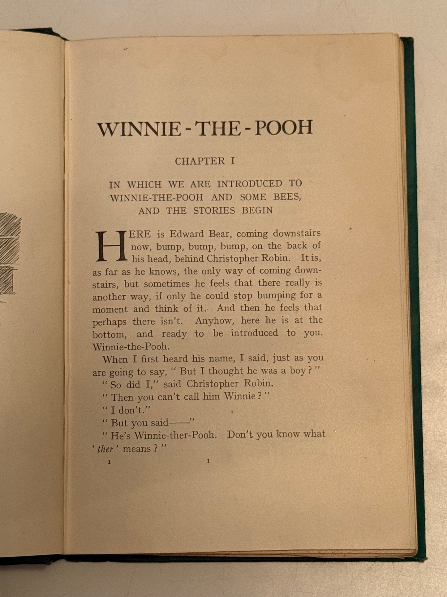 Winnie the Pooh by A.A Milne 1926 FIRST EDITION FIRST IMPRESSION in 1st State DJ