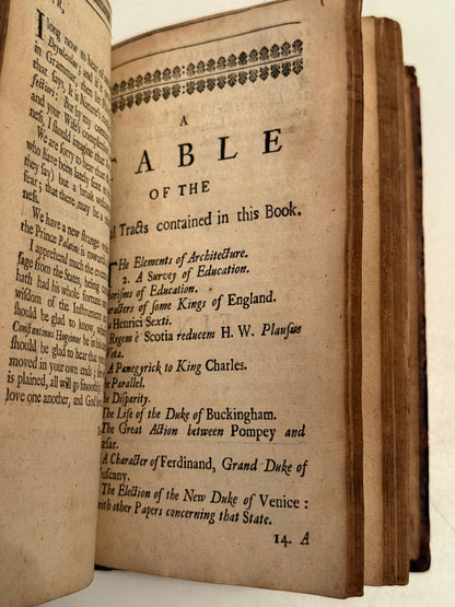 Sir Henry Wotton's Characters 1685