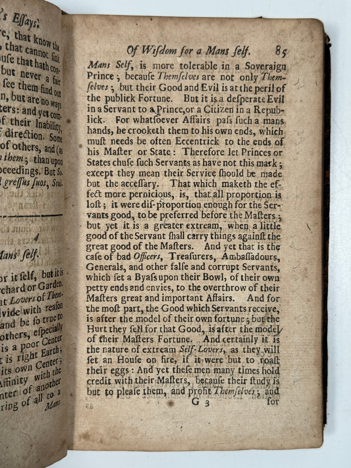 The Essays of Sir Francis Bacon 1691