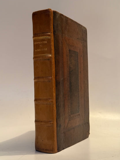 John Chrysostom's De Sacerdotio 1712