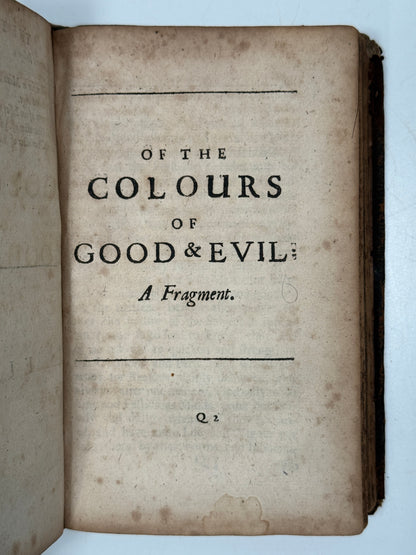 The Essays of Sir Francis Bacon 1691