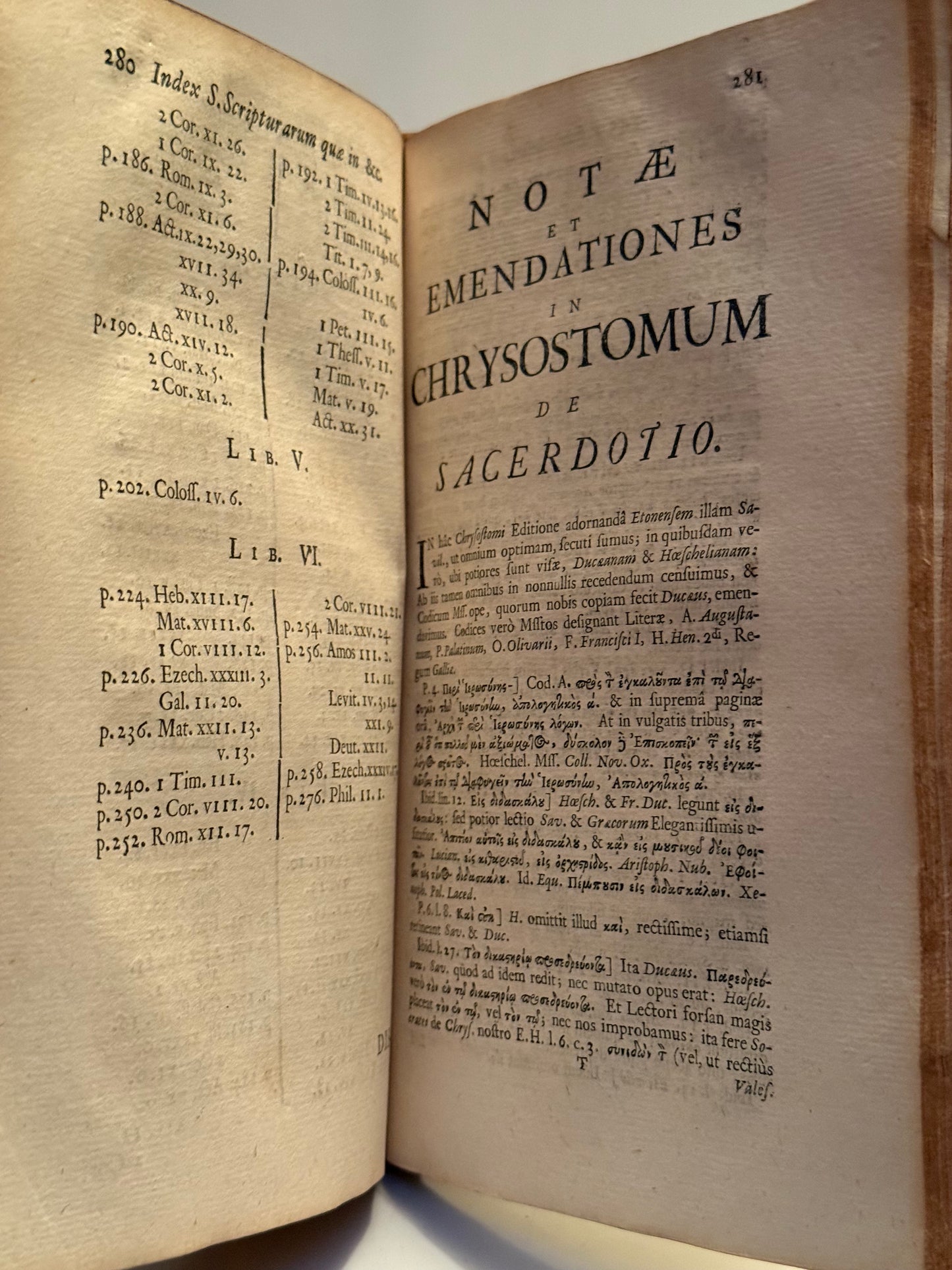 John Chrysostom's De Sacerdotio 1712