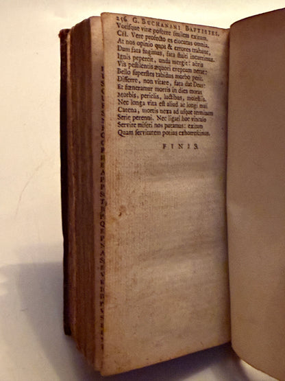 George Buchanan's Poetry 1687