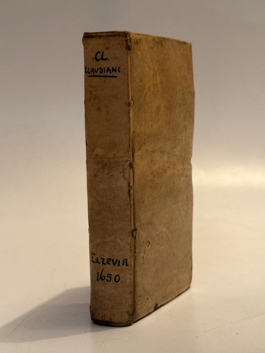 The Works of Claudius 1650 Elzevir Press