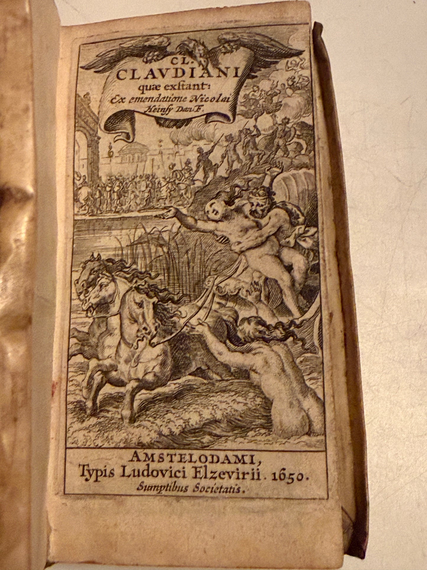 The Works of Claudius 1650 Elzevir Press