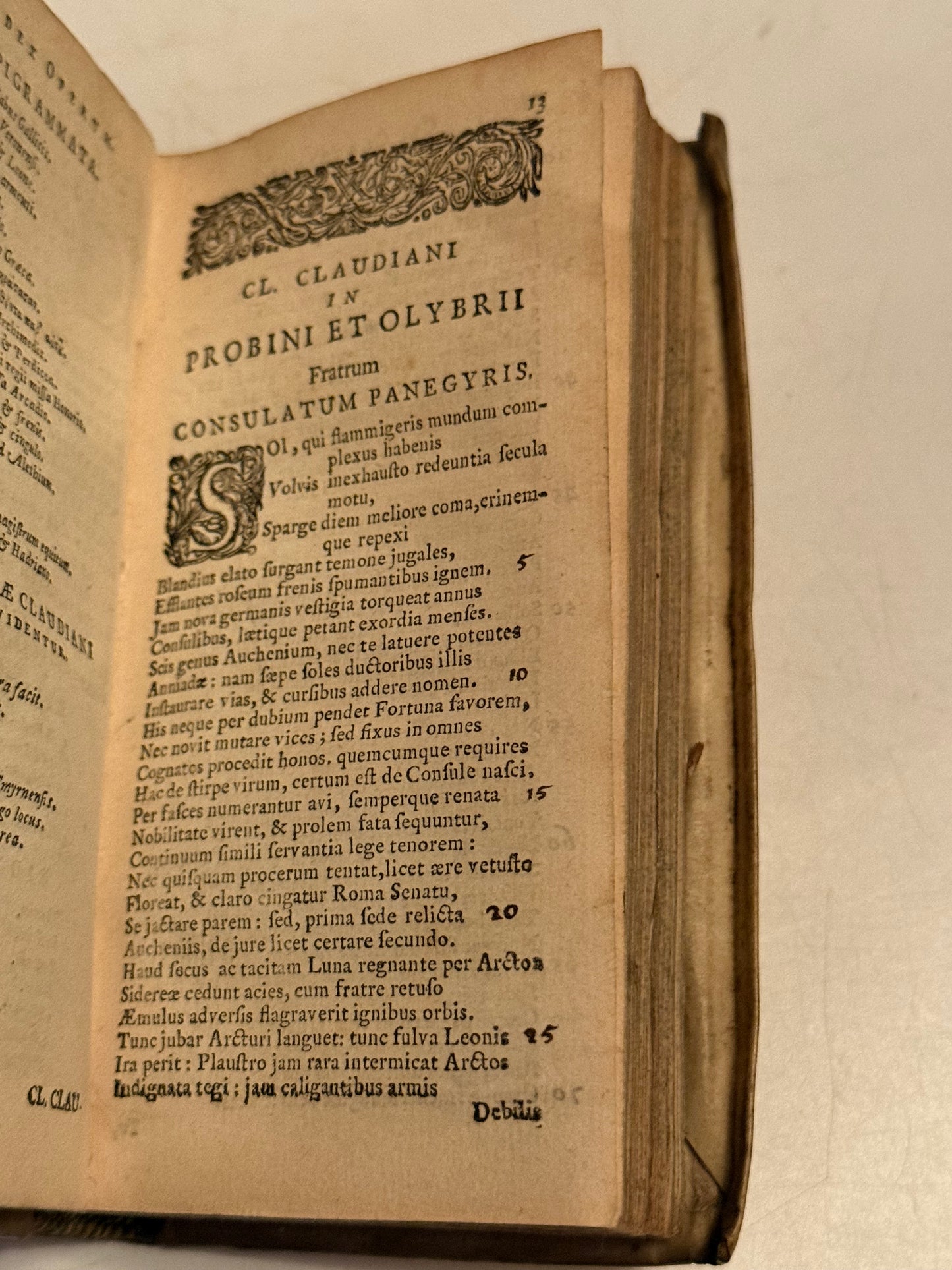 The Works of Claudius 1650 Elzevir Press