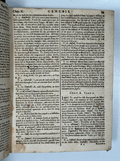 Annotations Upon the Bible 1643 First Edition in English