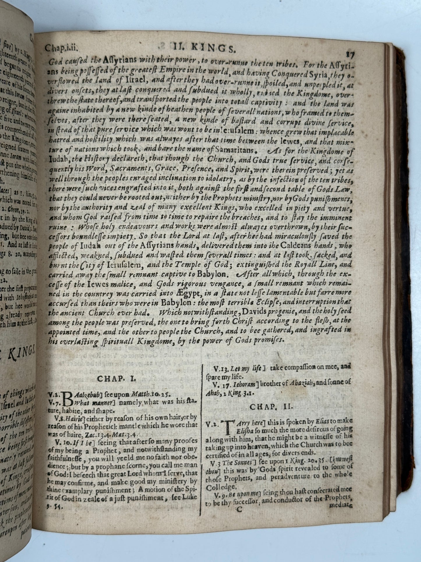 Annotations Upon the Bible 1643 First Edition in English