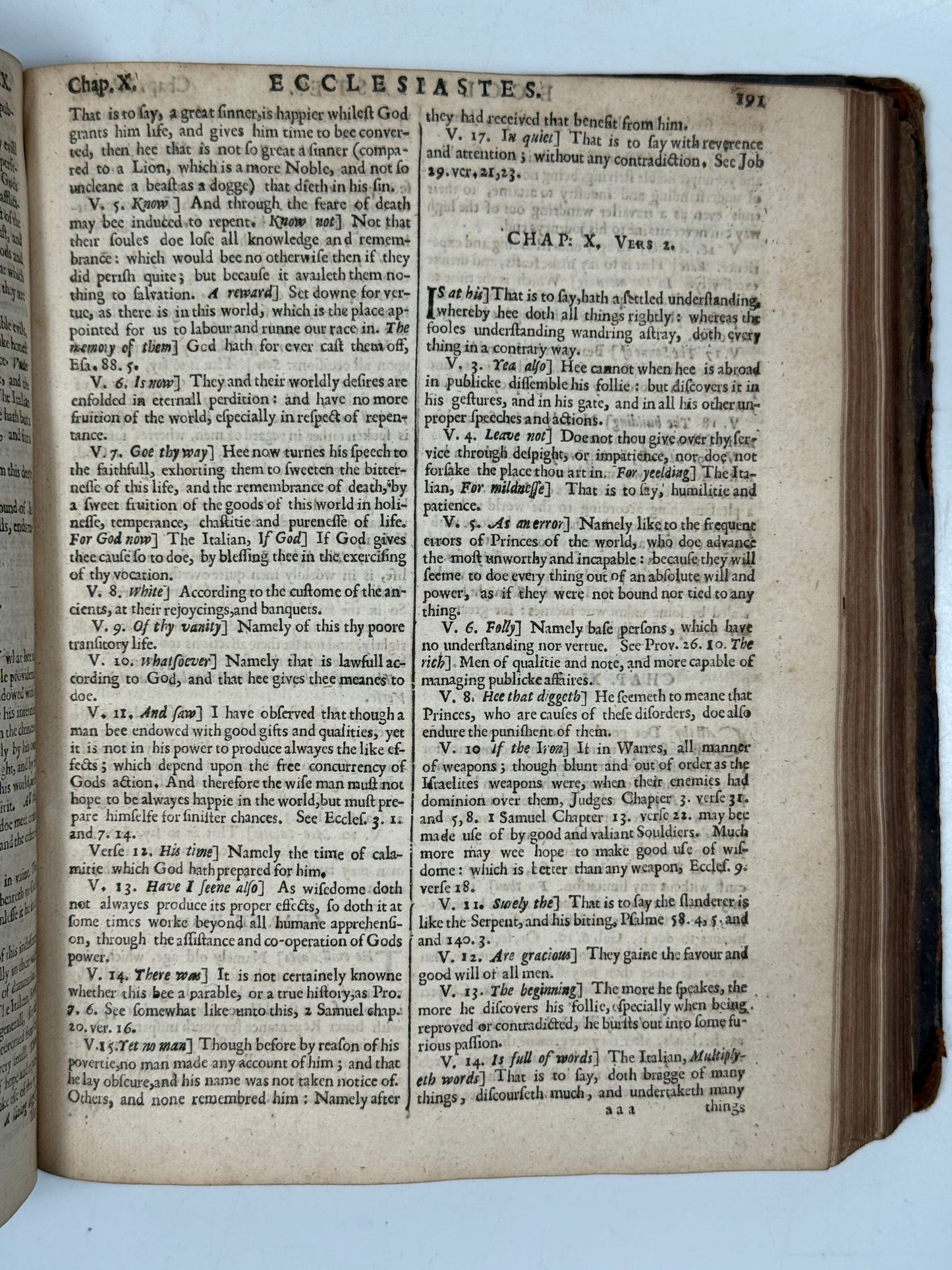 Annotations Upon the Bible 1643 First Edition in English
