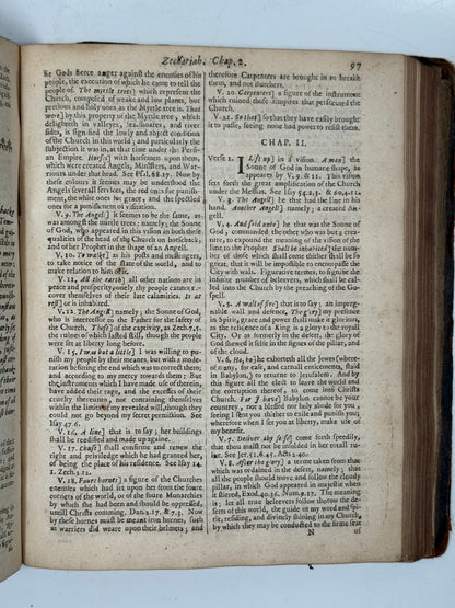 Annotations Upon the Bible 1643 First Edition in English
