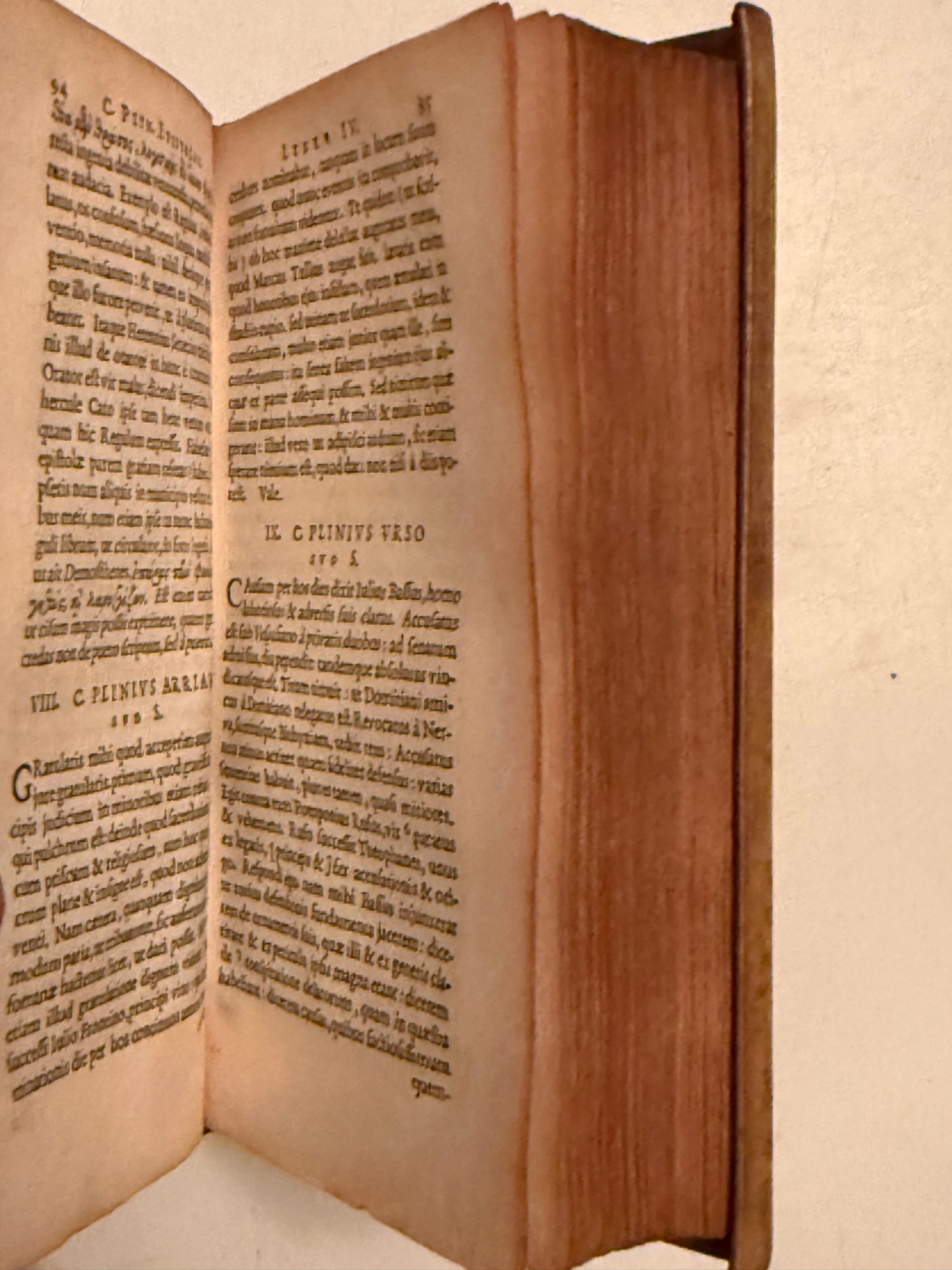 Pliny's Letters 1640 Elzevir Press