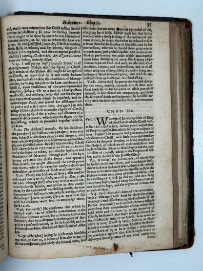 Annotations Upon the Bible 1643 First Edition in English