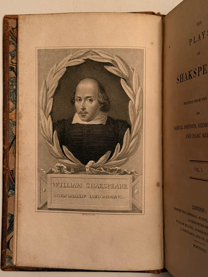 The Plays of William Shakespeare 1807