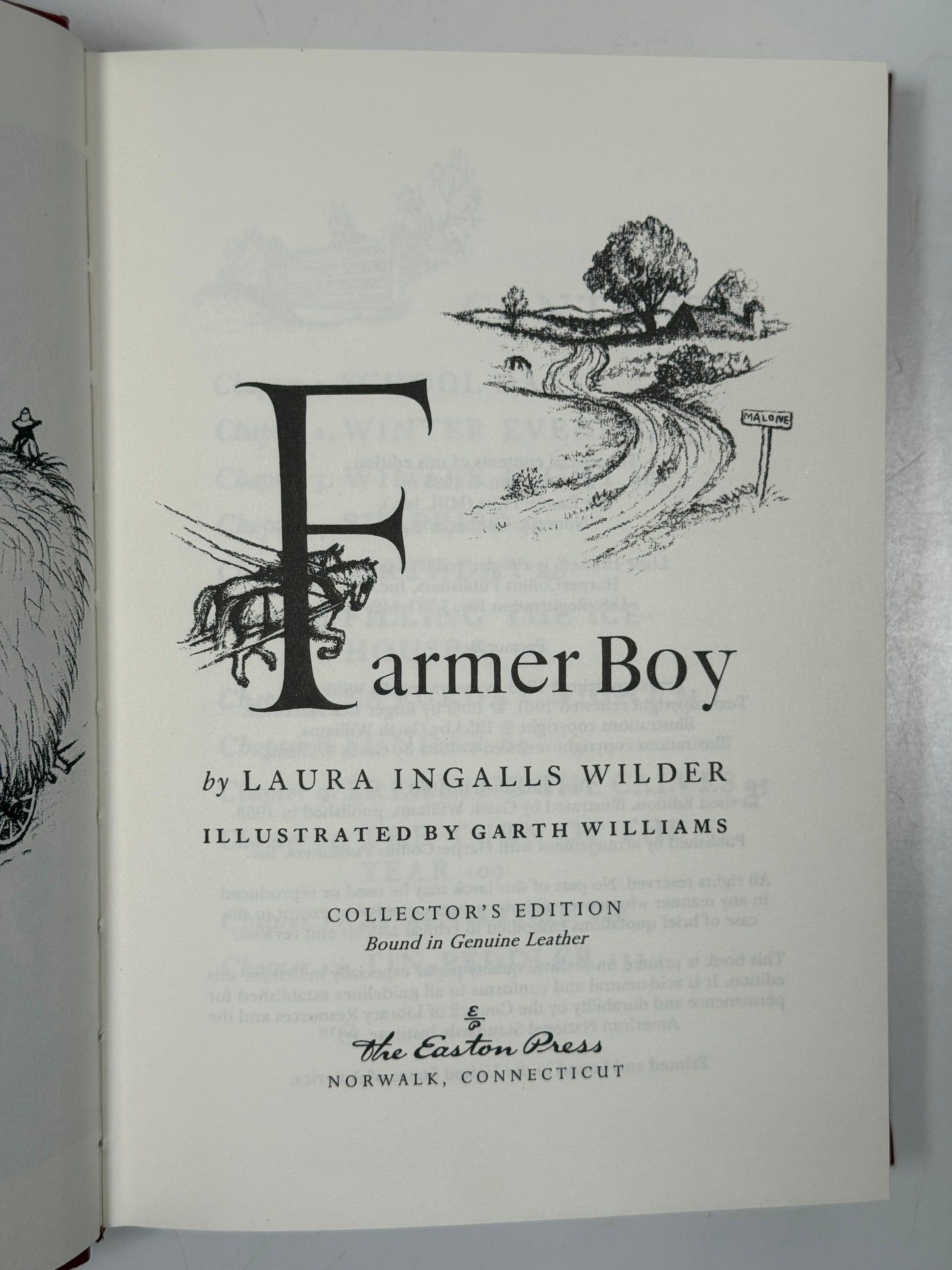 Little House on the Prairie by Laura Wilder 1995 Easton Press