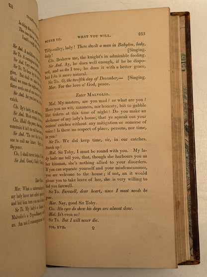 The Plays of William Shakespeare 1807