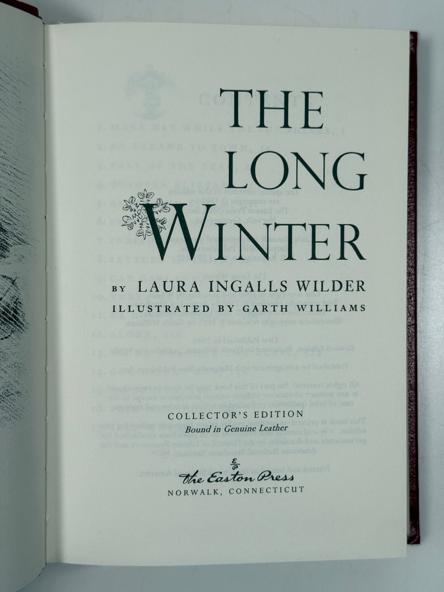 Little House on the Prairie by Laura Wilder 1995 Easton Press