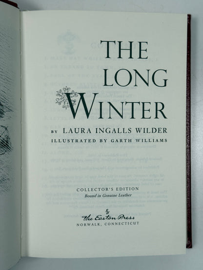 Little House on the Prairie by Laura Wilder 1995 Easton Press