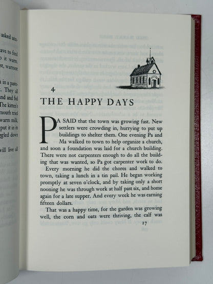 Little House on the Prairie by Laura Wilder 1995 Easton Press