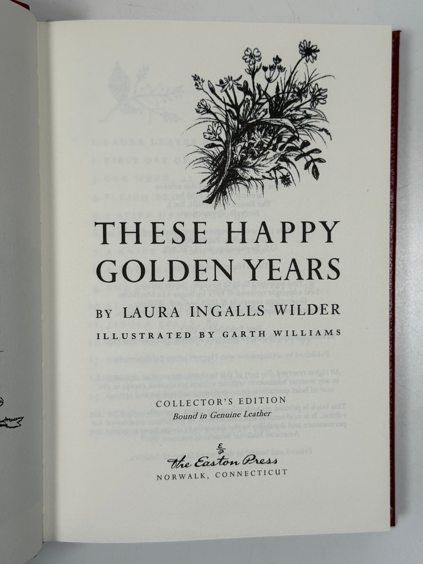 Little House on the Prairie by Laura Wilder 1995 Easton Press