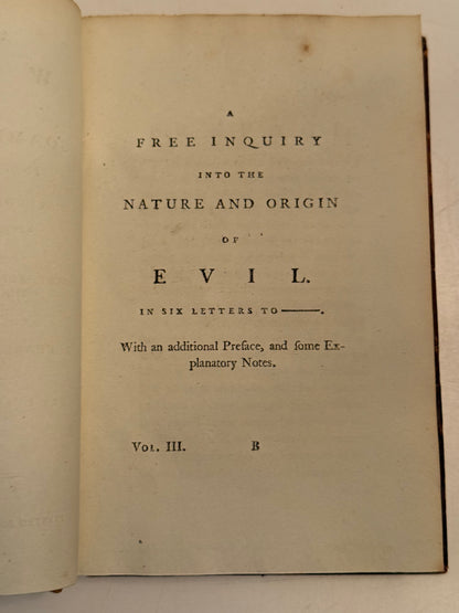 The Works of Soame Jenyns 1793