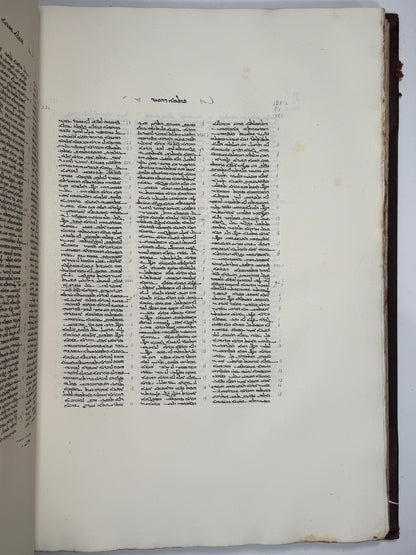 Ambrosian Peshitta Old Testament 1876 Ceriani Photolithographic Facsimile