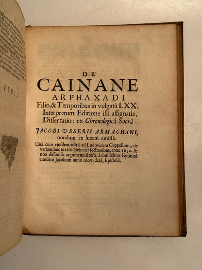 James Ussher's Septuagint 1655 First Edition