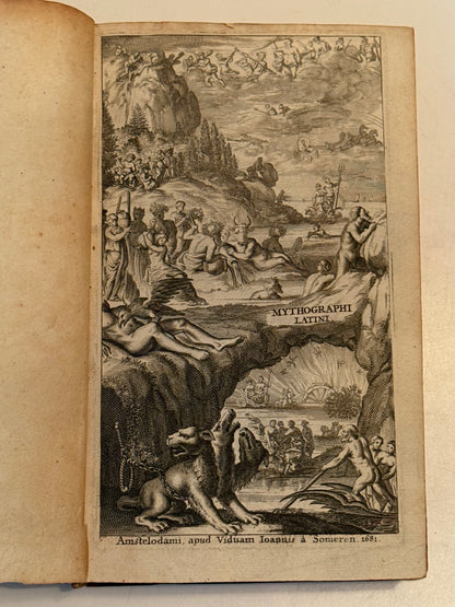 Mythographi Latini 1681 First Edition