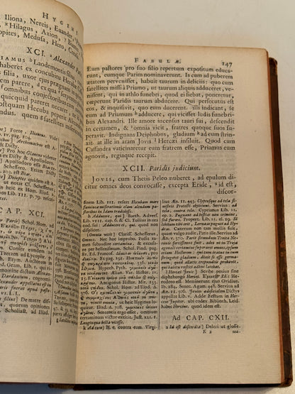 Mythographi Latini 1681 First Edition