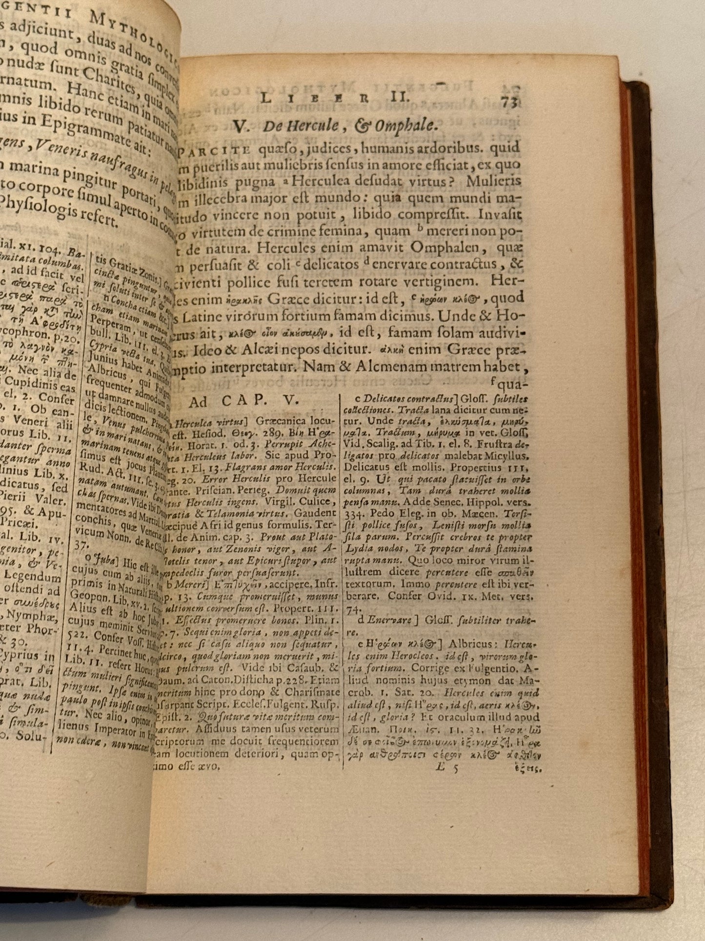Mythographi Latini 1681 First Edition