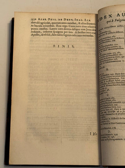 Mythographi Latini 1681 First Edition