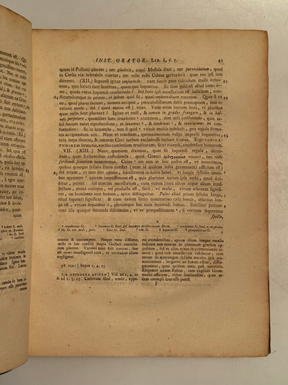 Quintilianus Marcus Fabius 1738