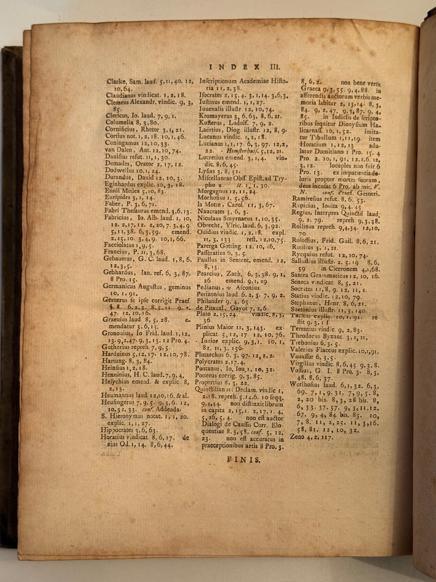 Quintilianus Marcus Fabius 1738