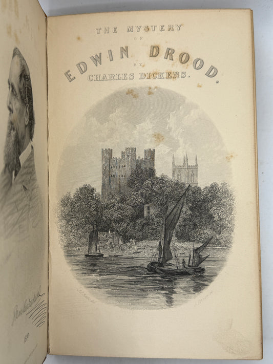 The Mystery of Edwin Drood by Charles Dickens 1870 First Edition