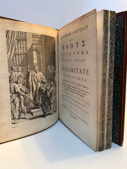 Longinus' De Sublimatate 1724 Tonson First Edition