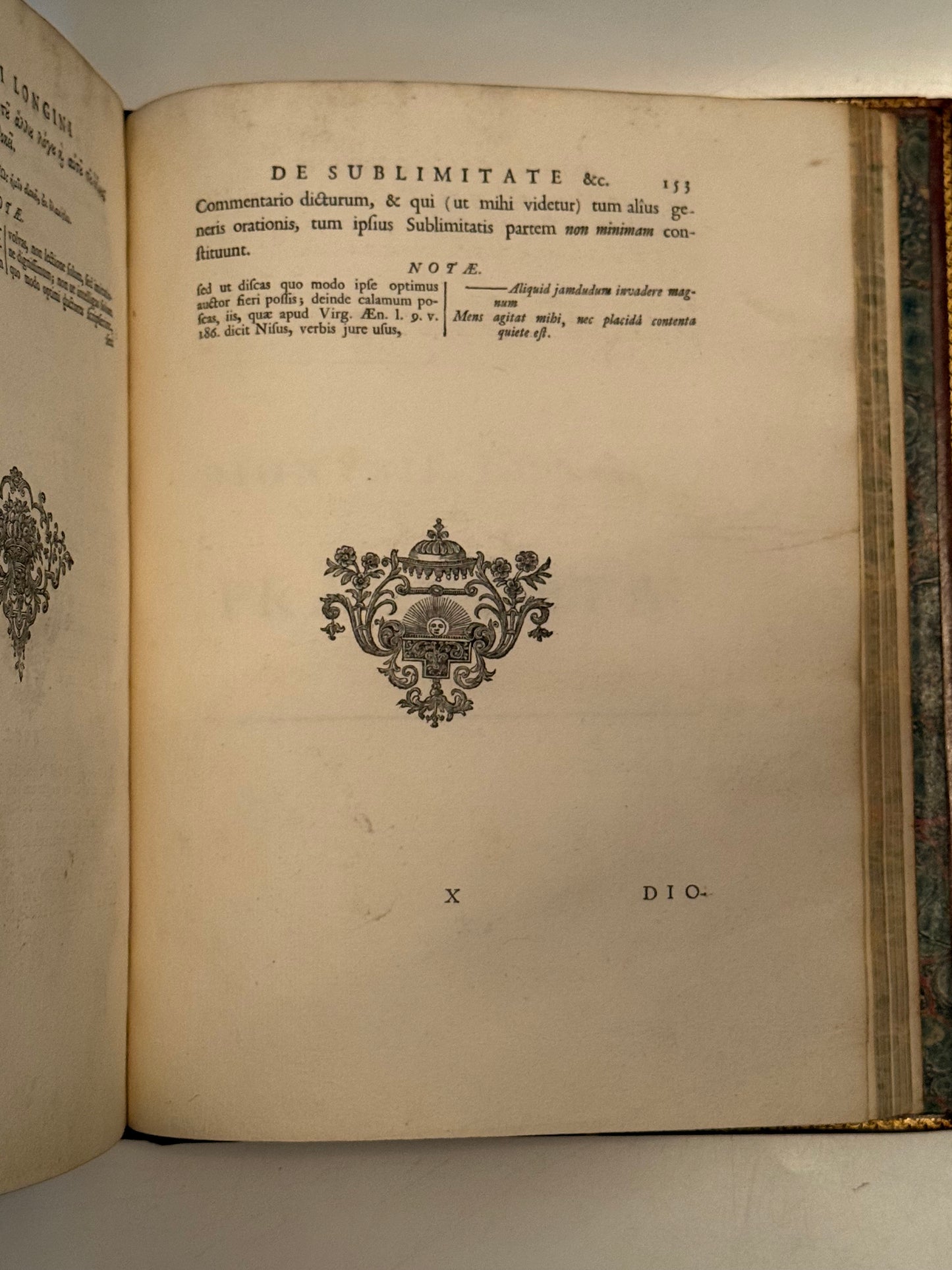 Longinus' De Sublimatate 1724 Tonson First Edition