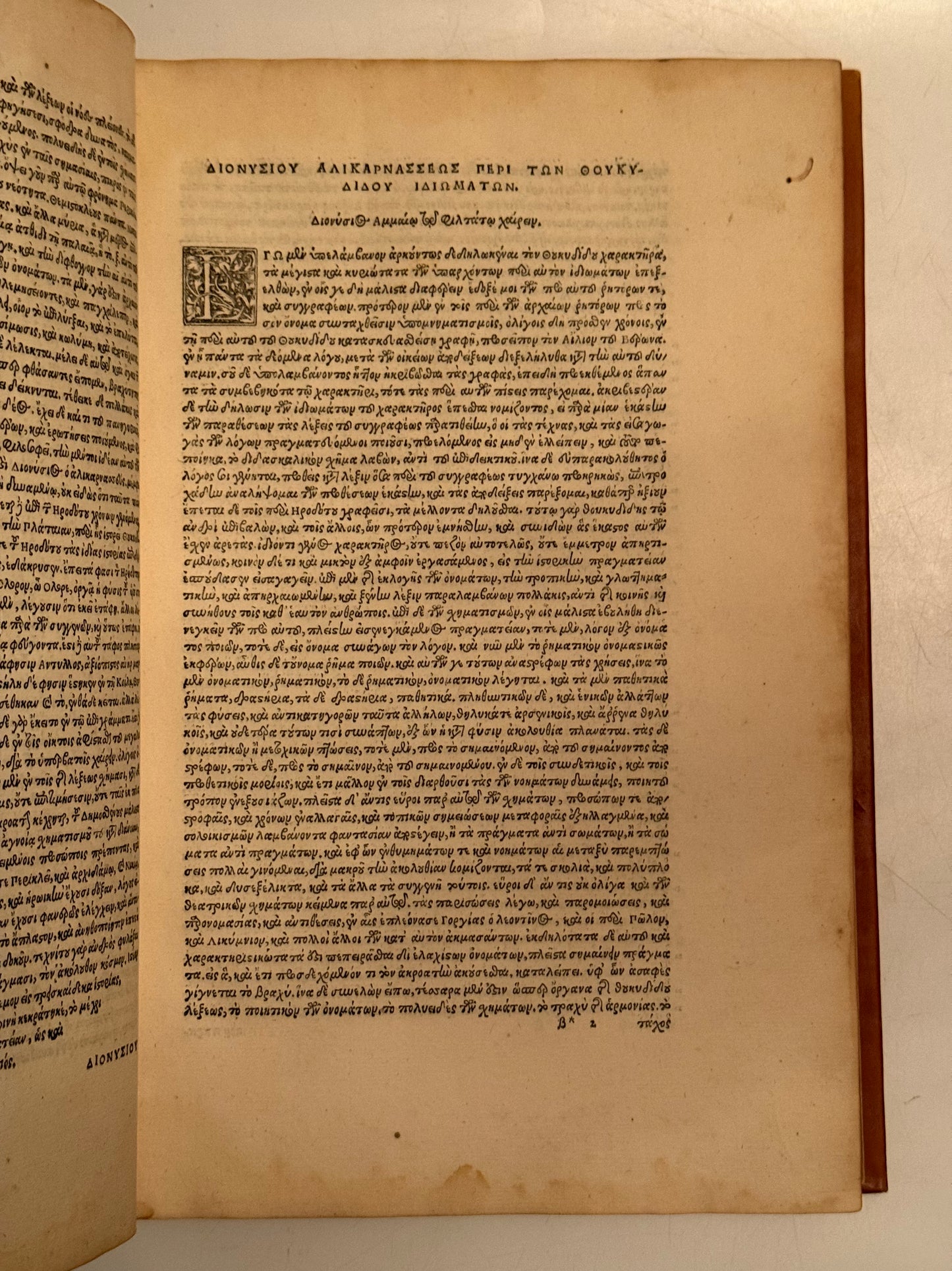 The Works of Thucydides 1540 Post-Incunable