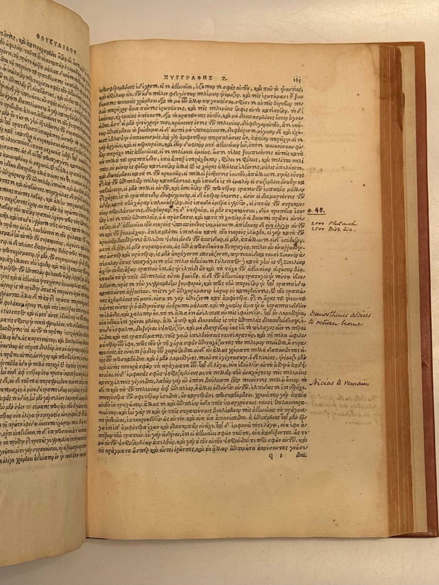 The Works of Thucydides 1540 Post-Incunable