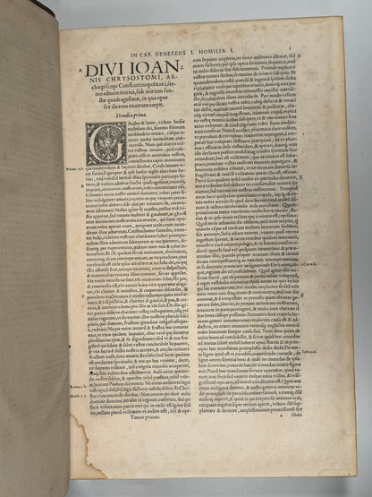 John Chrysostom Opera Omnia 1543