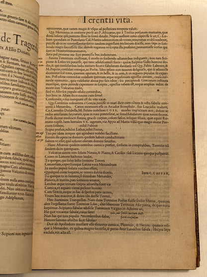 Terence's Comedies 1536