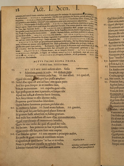 Terence's Comedies 1536