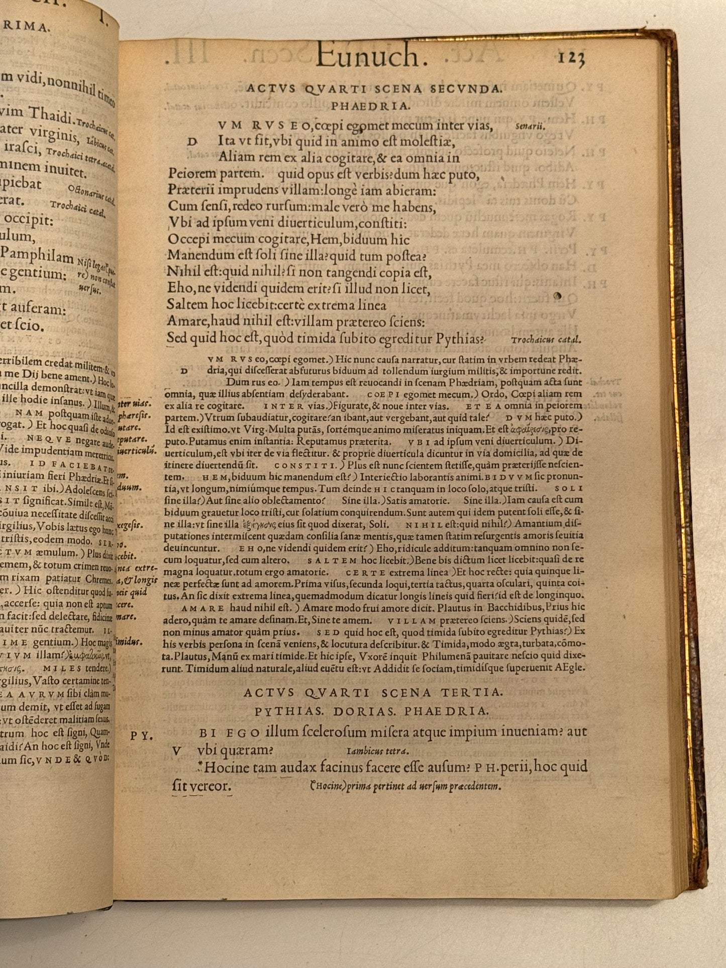 Terence's Comedies 1536