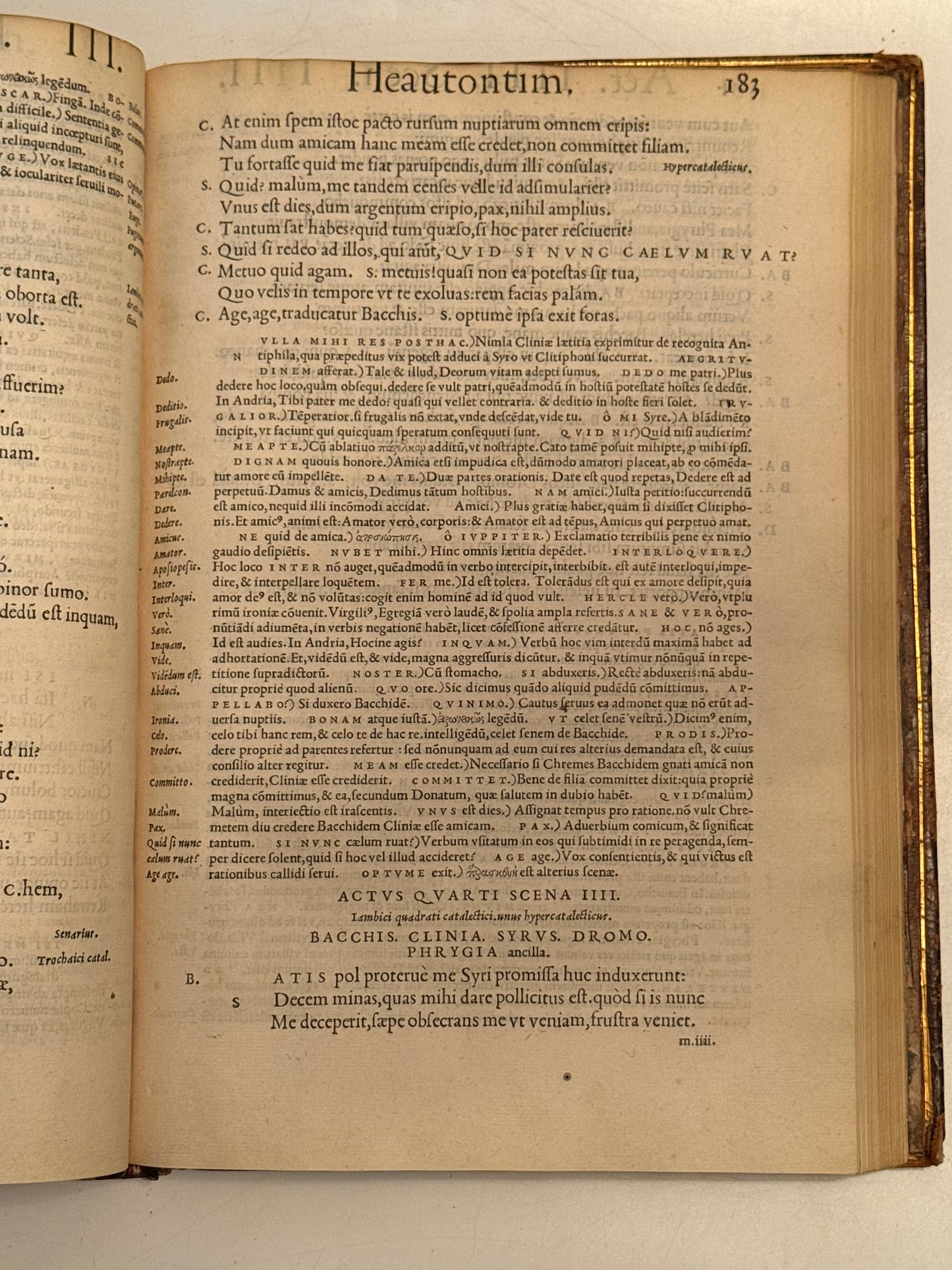 Terence's Comedies 1536