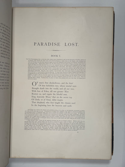 Paradise Lost by John Milton c.1866 Gustave Dore