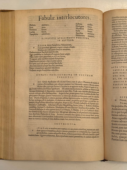 Terence's Comedies 1536