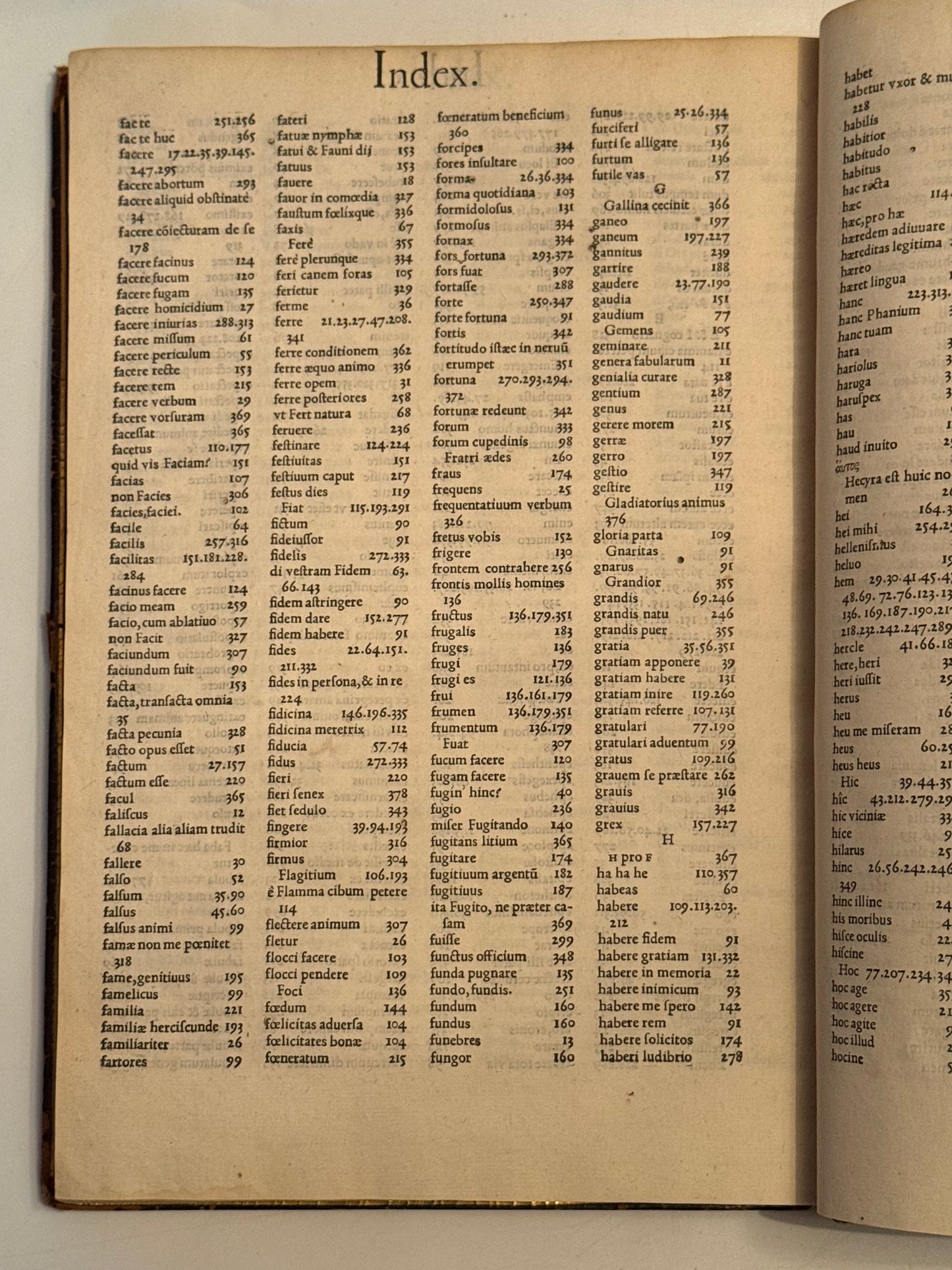 Terence's Comedies 1536