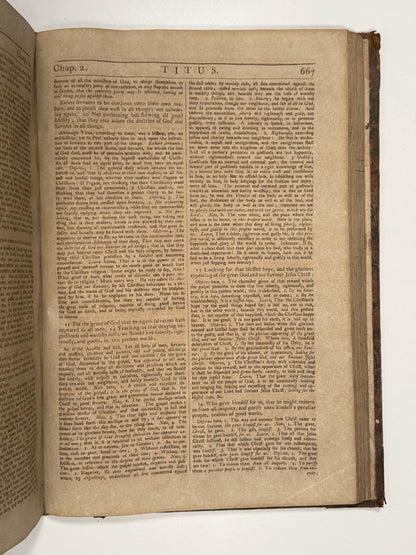 Burkitt on the New Testament 1796