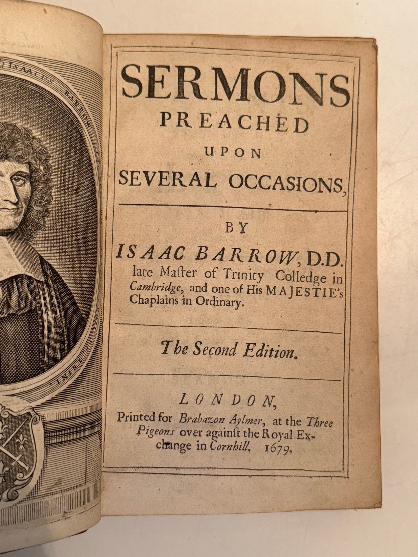 Isaac Barrow's Sermons 1679