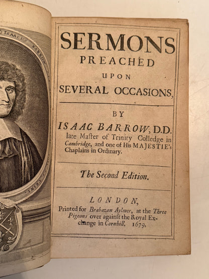 Isaac Barrow's Sermons 1679