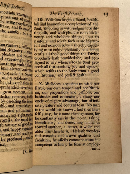 Isaac Barrow's Sermons 1679