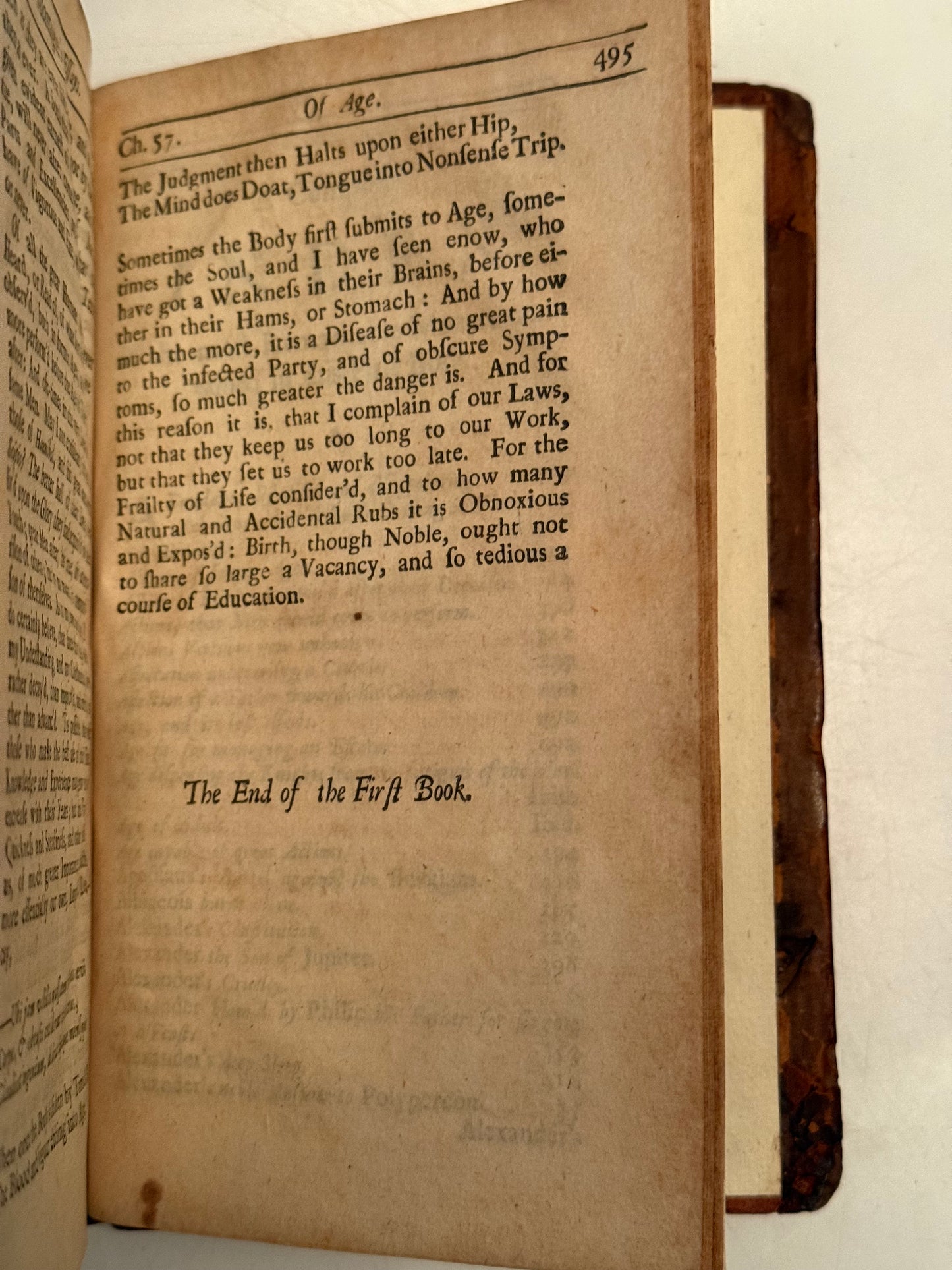 The Essays of Michel de Montaigne 1686-1711 First Edition